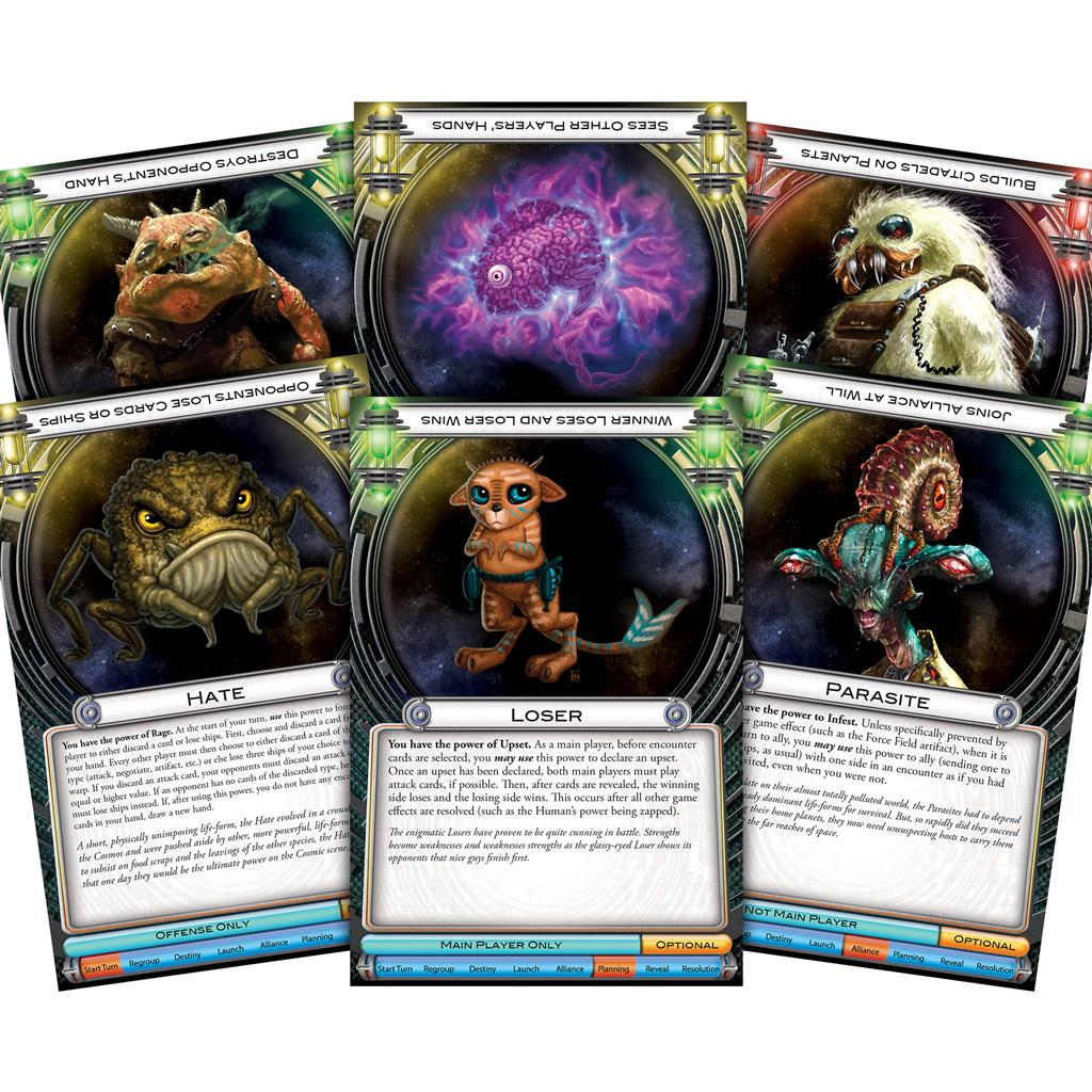 Cosmic Encounter (42nd Anniversary Edition) Board Game Chiến Thuật Kinh Điển Fantasy Flight Games - Hình ảnh chi tiết 2
