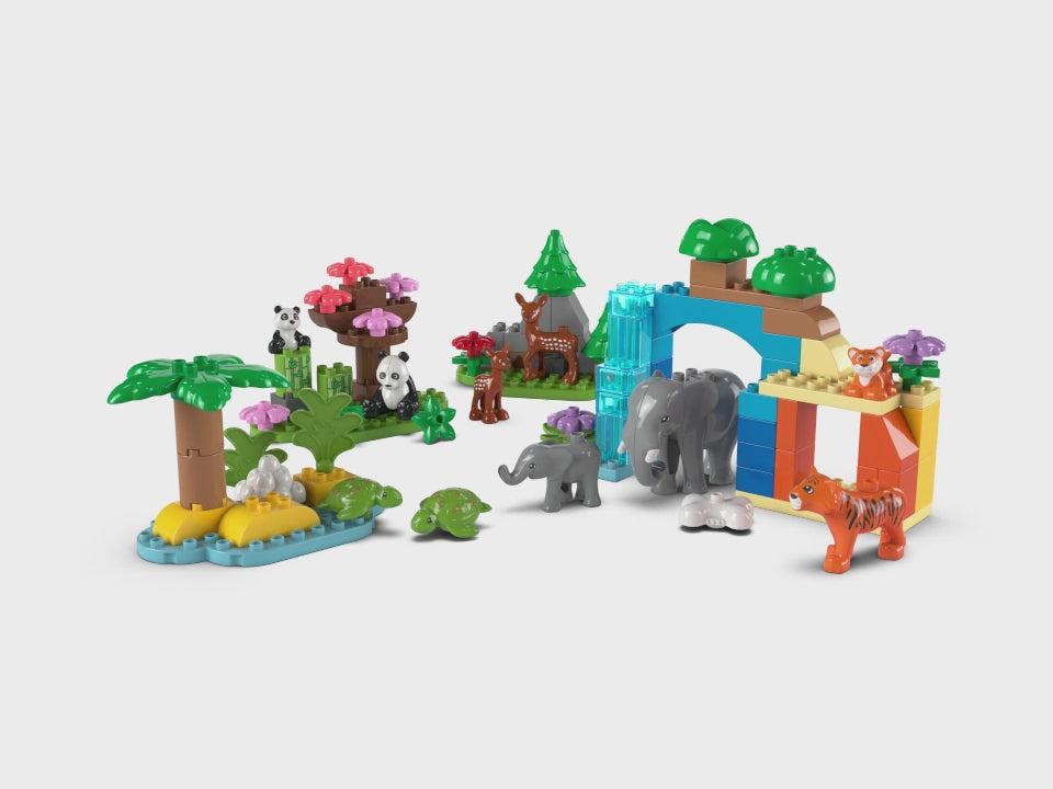 LEGO® DUPLO™ 3in1 Wild Animal Families - Bộ Đồ Chơi Động Vật Hoang Dã 3 Trong 1 - LEGO 10446 LEGO - LEGO Sets