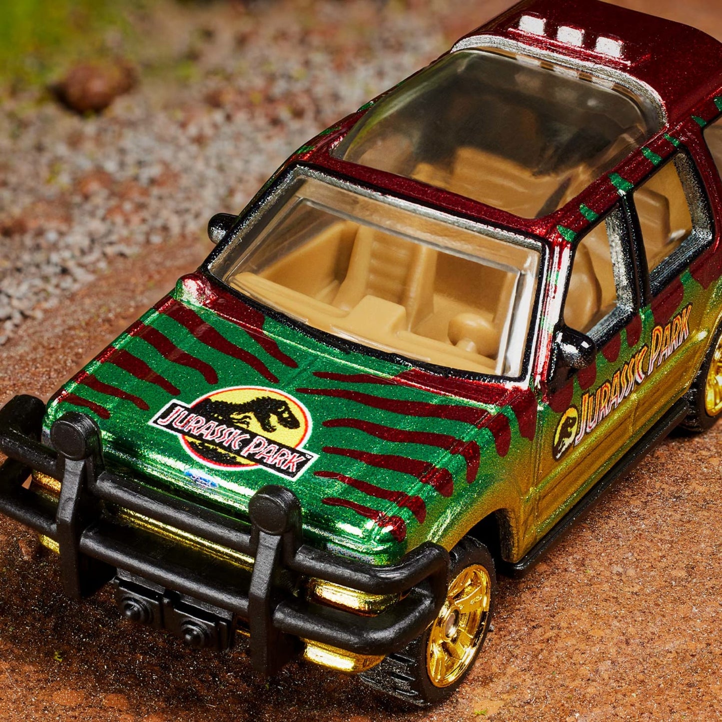 Matchbox 1993 Ford Explorer Jurassic Park - Mô Hình Xe 1:64 Sưu Tầm Cao Cấp - Mattel Creations