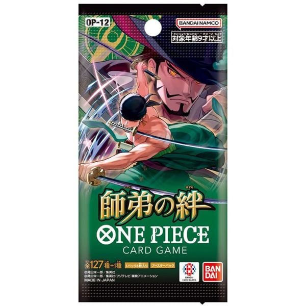 One Piece Card Game Booster Pack OP-12 Legacy of the Master