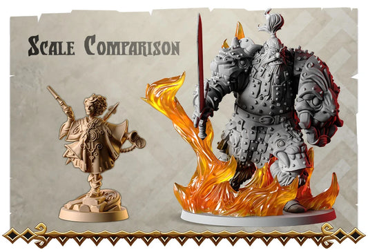 Massive Darkness: Dungeons of Shadowreach Fire Giant Expansion (Kickstarter Pre-Order Special)