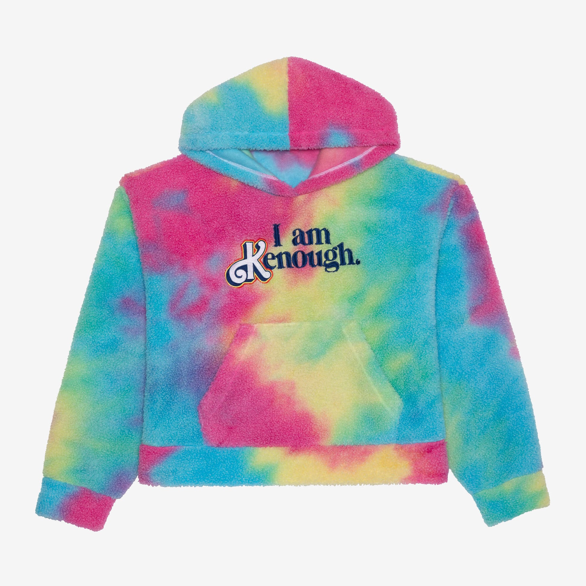 Barbie The Movie Official “I Am Kenough” Unisex Hoodie - Áo Hoodie Tie-dye Thời Trang - Mattel Creations - Hình ảnh sản phẩm