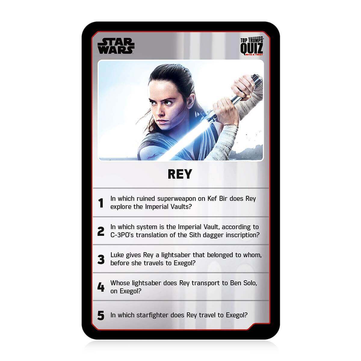 Star Wars 21 Top Trumps Quiz Card Game - Trò chơi thẻ bài đố vui - Winning Moves - Hình ảnh bổ sung 5