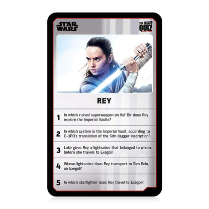 Star Wars 21 Top Trumps Quiz Card Game - Trò chơi thẻ bài đố vui - Winning Moves - Hình ảnh bổ sung 5