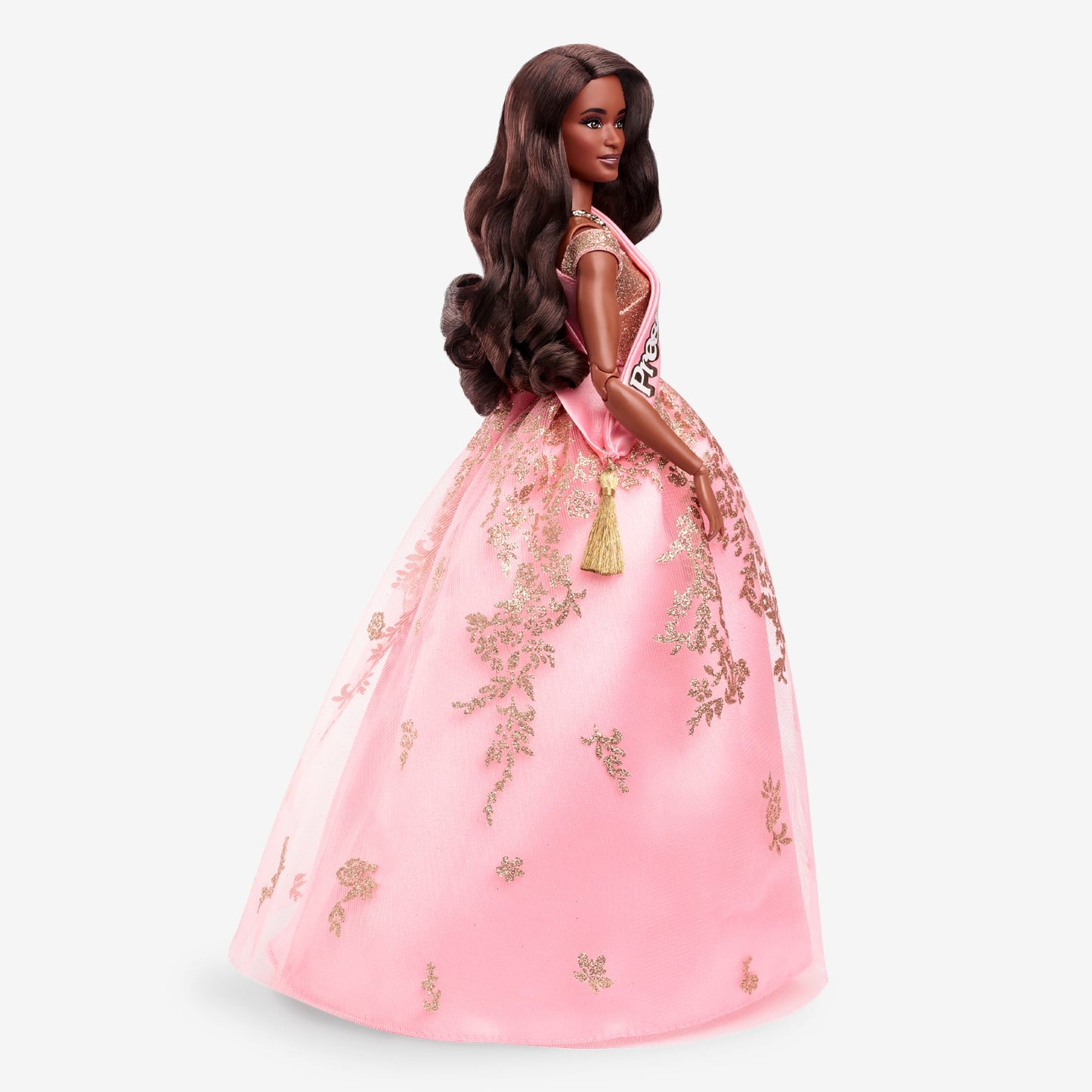 President Barbie in Pink and Gold Dress – Barbie The Movie Búp Bê Tổng Thống Sưu Tầm Mattel Signature - Hình ảnh bổ sung 5