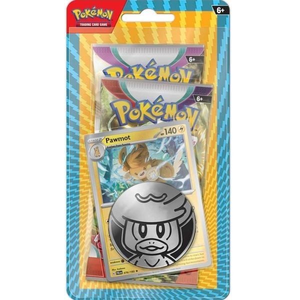 Thẻ bài Pokemon TCG 2 Pack Blister Pawmot