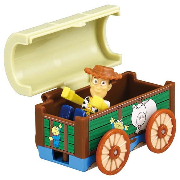 Đồ chơi mô hình xe Tomica DT Ride On Disney RD-05 Woody & Andy's Toy Box