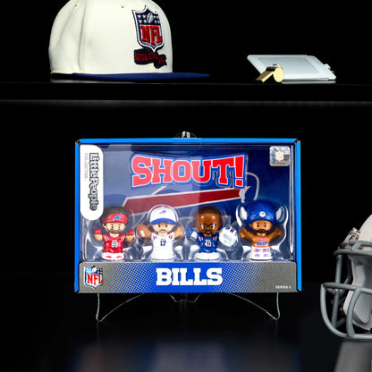 Little People Collector x NFL Buffalo Bills Set - Bộ Mô Hình Nhân Vật Thể Thao - Mattel - Hình ảnh sản phẩm