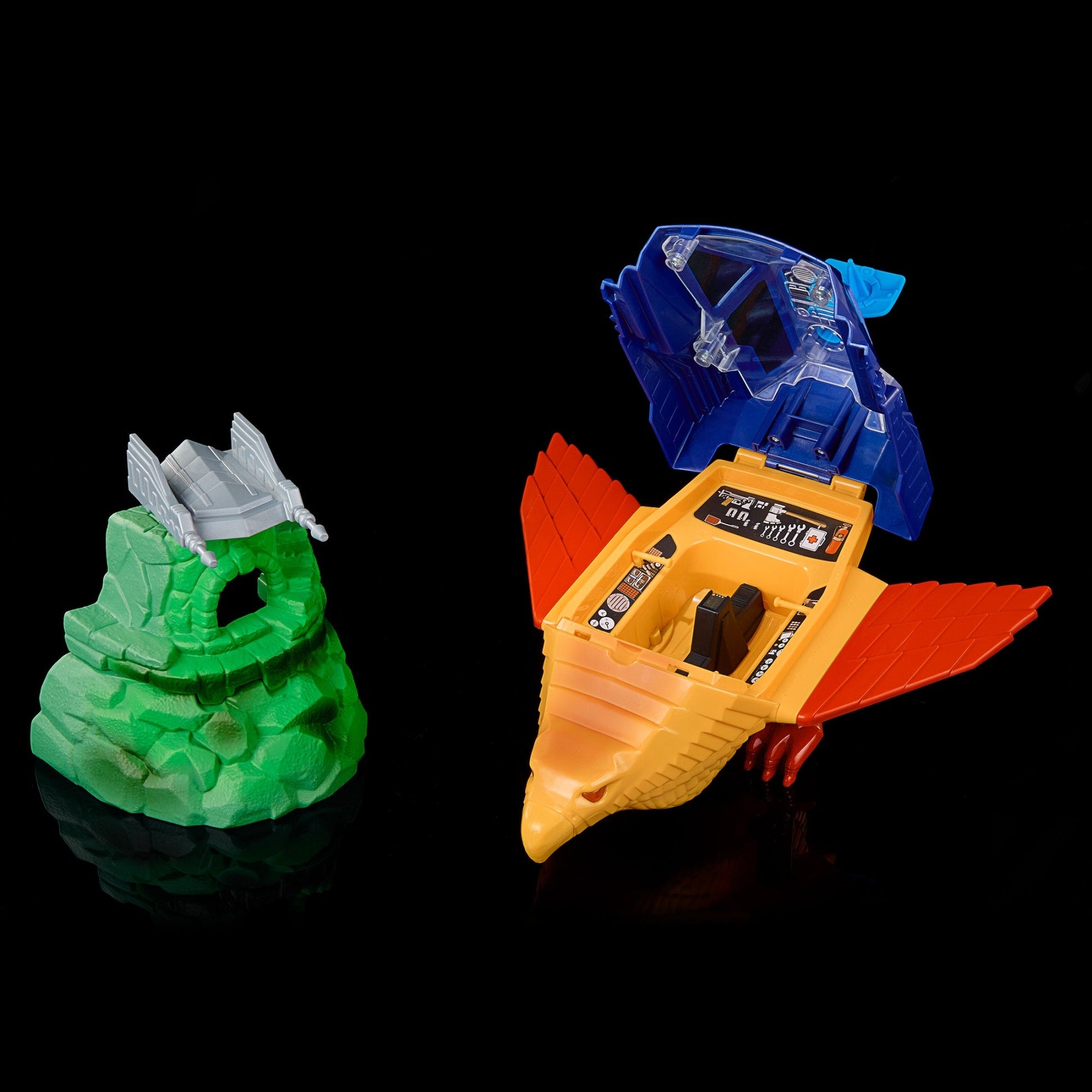 Masters of the Universe Origins Point Dread and Talon Fighter Playset - Bộ Đồ Chơi Mô Hình Chiến Đấu - Mattel HKM63 - Góc nhìn khác 3