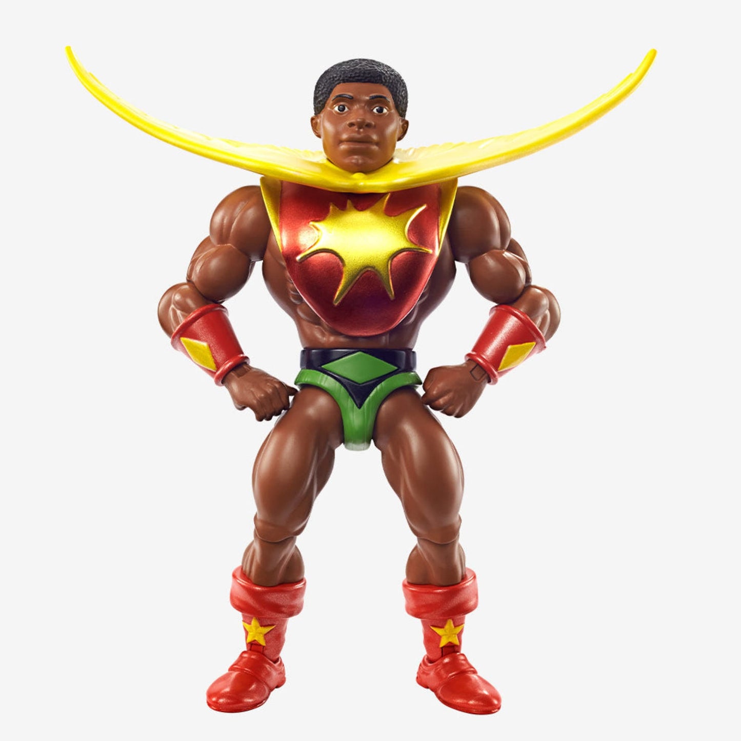 Masters of the Universe Origins Sun-Man Action Figure - Mô Hình Nhân Vật Sưu Tầm Chính Hãng Mattel - Hình ảnh chi tiết 2