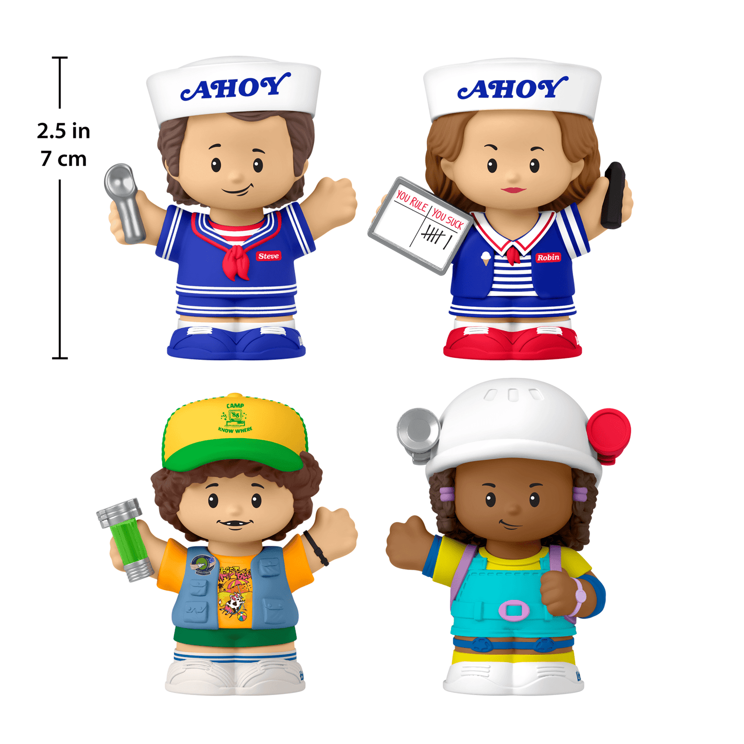 Little People Collector Stranger Things: Scoops Troop Special Edition Set - Bộ Mô Hình Nhân Vật Sưu Tầm Mattel - Hình ảnh bổ sung 6