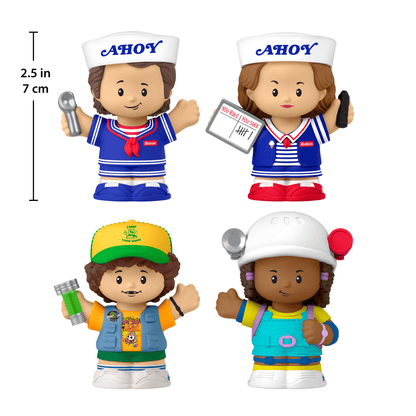 Little People Collector Stranger Things: Scoops Troop Special Edition Set - Bộ Mô Hình Nhân Vật Sưu Tầm Mattel - Hình ảnh bổ sung 6