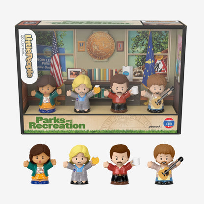 Fisher-Price Little People Collector Parks and Recreation Set - Bộ Mô Hình Nhân Vật Sưu Tầm - Mattel - Hình ảnh sản phẩm