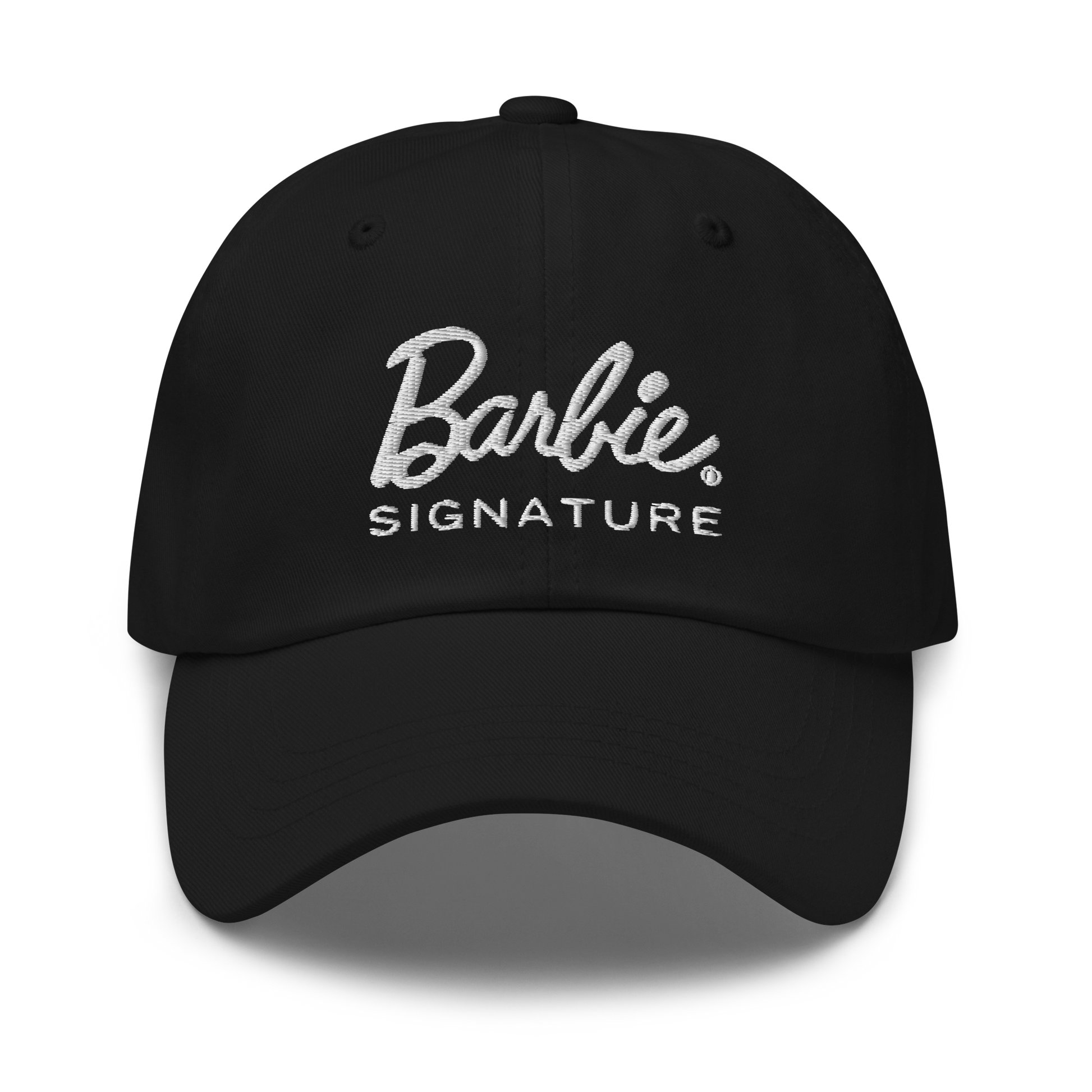 Barbie Signature Logo Black Baseball Hat - Nón Lưỡi Trai Màu Đen - Barbie Signature - Hình ảnh sản phẩm