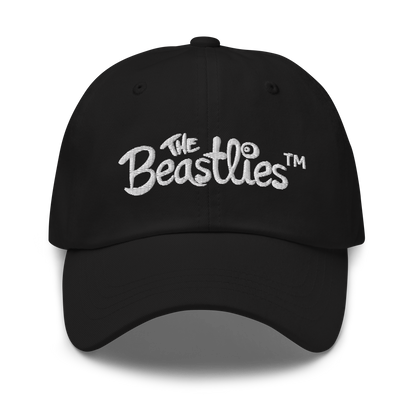 The Beastlies™ Core Logo Black Baseball Hat - Nón Kết Cotton Màu Đen - Mattel Creations - Hình ảnh sản phẩm