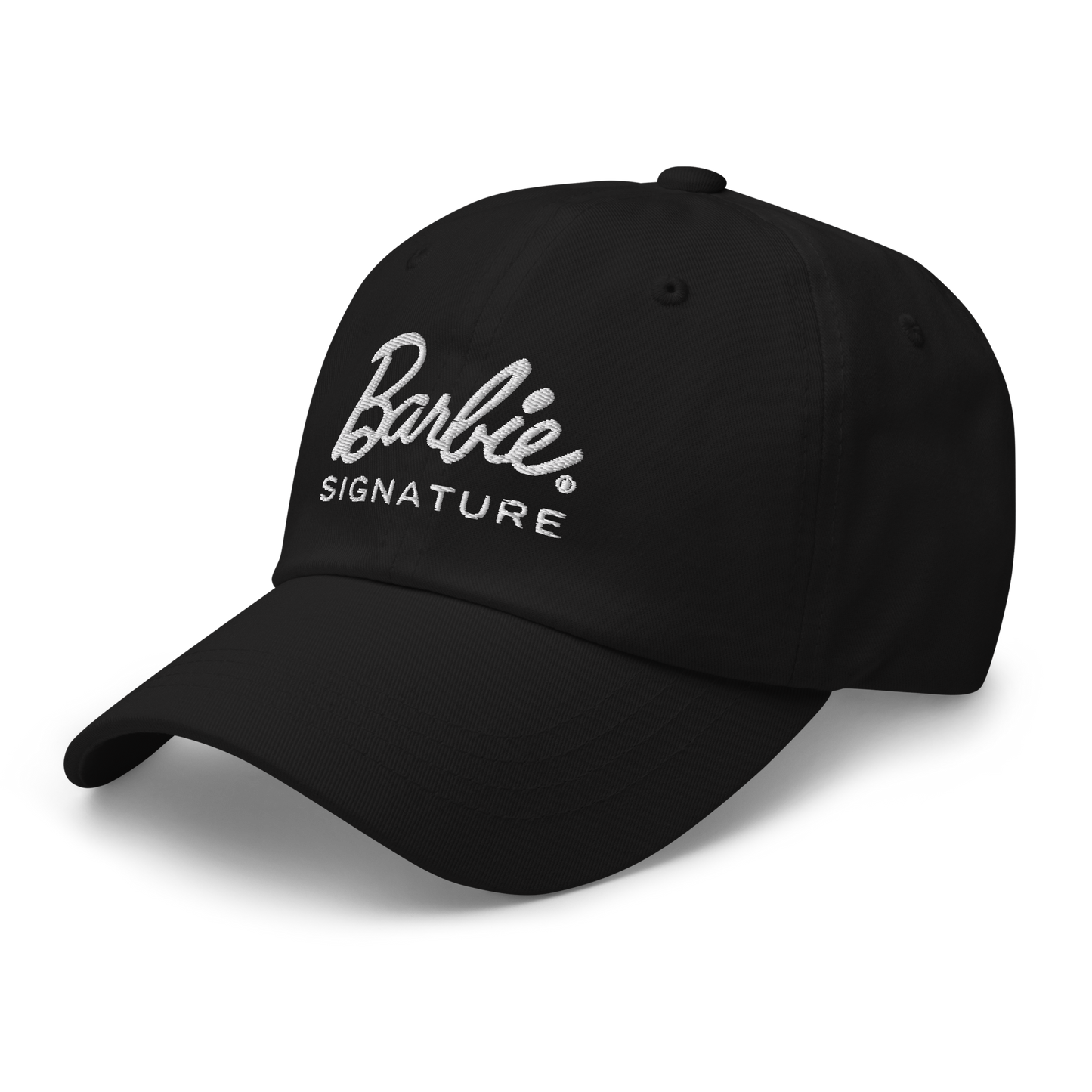 Barbie Signature Logo Black Baseball Hat - Nón Lưỡi Trai Màu Đen - Barbie Signature - Hình ảnh chi tiết 2