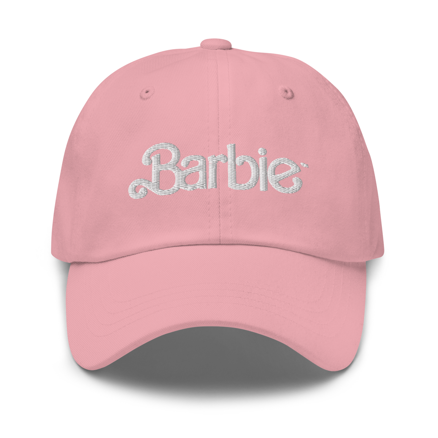 Barbie Classic Logo Pink Baseball Hat - Mũ Lưỡi Trai Màu Hồng - Mattel Creations - Hình ảnh sản phẩm