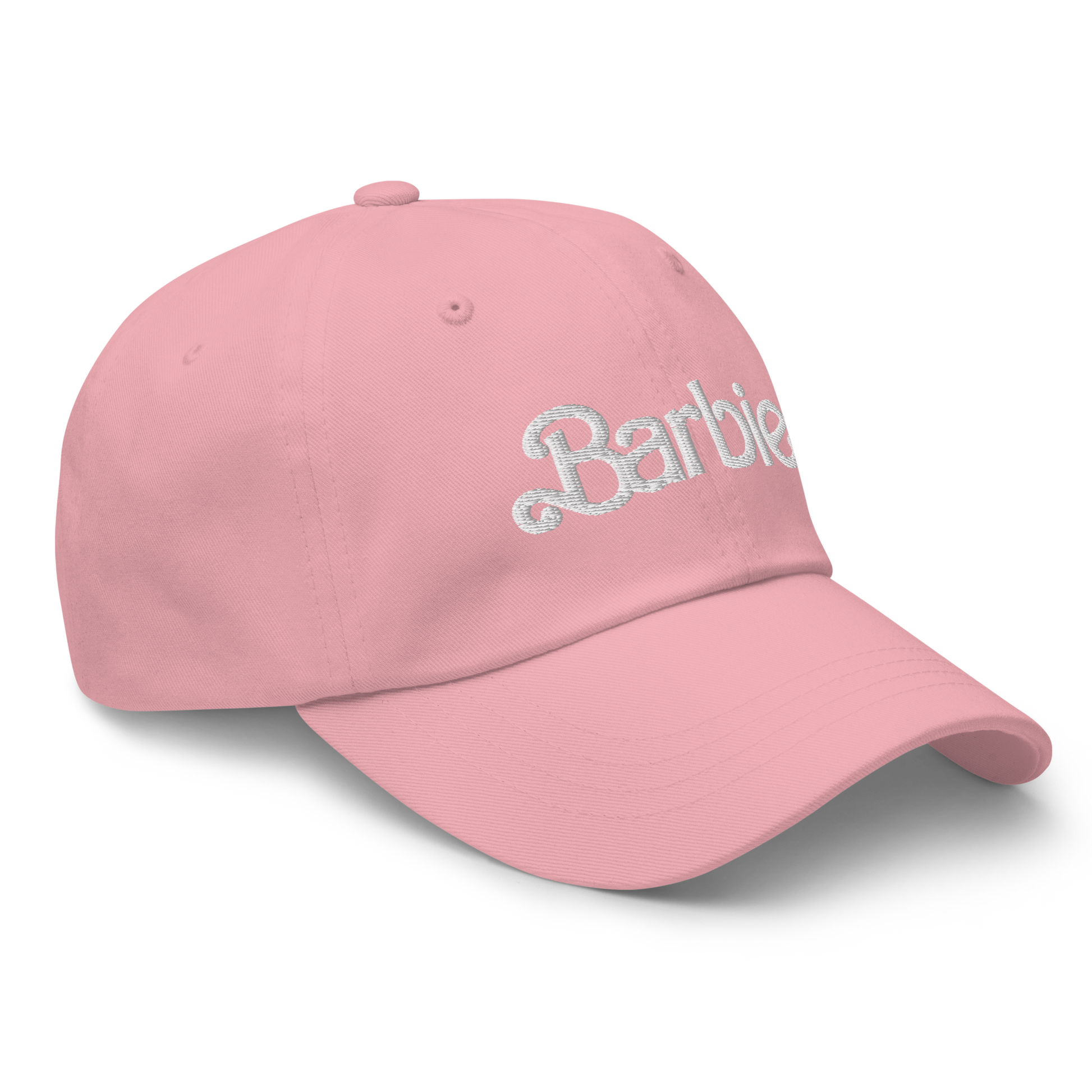 Barbie Classic Logo Pink Baseball Hat - Mũ Lưỡi Trai Màu Hồng - Mattel Creations - Góc nhìn khác 3