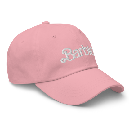 Barbie Classic Logo Pink Baseball Hat - Mũ Lưỡi Trai Màu Hồng - Mattel Creations - Góc nhìn khác 3