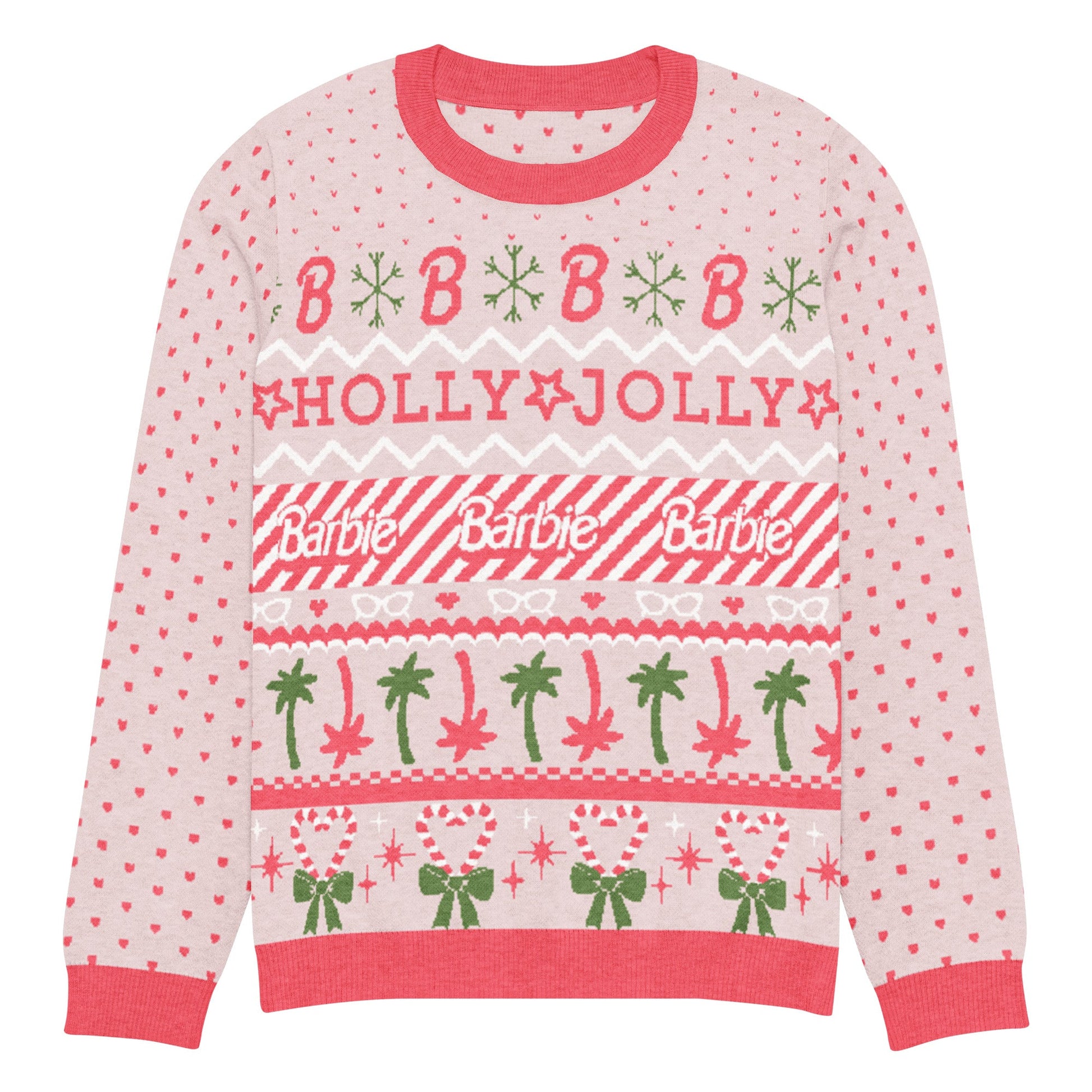 Barbie Holly Jolly Pink Ugly Sweater
