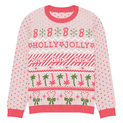 Barbie Holly Jolly Pink Ugly Sweater