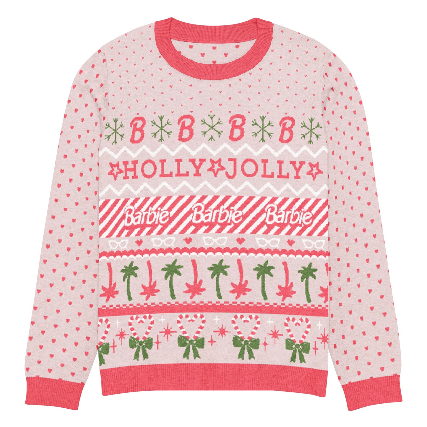 Barbie Holly Jolly Pink Ugly Sweater