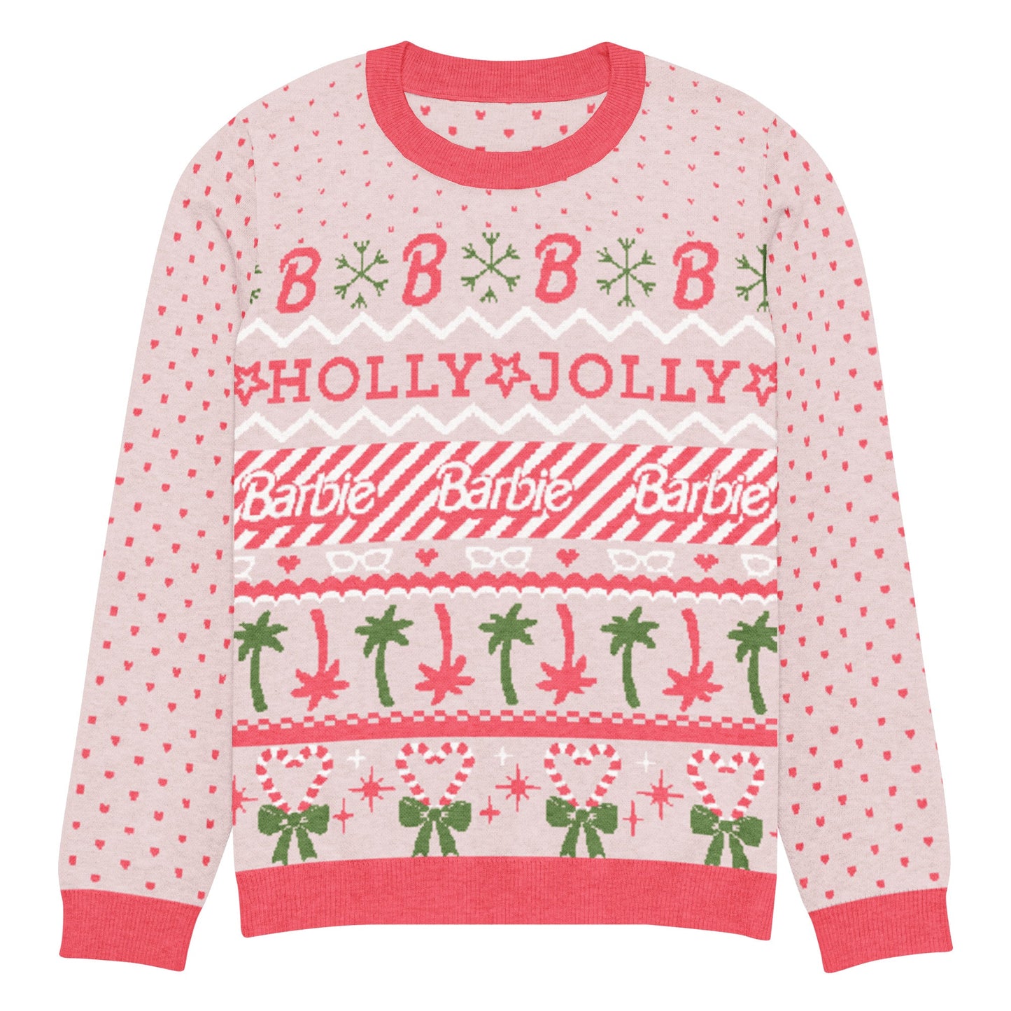 Barbie Holly Jolly Pink Ugly Sweater