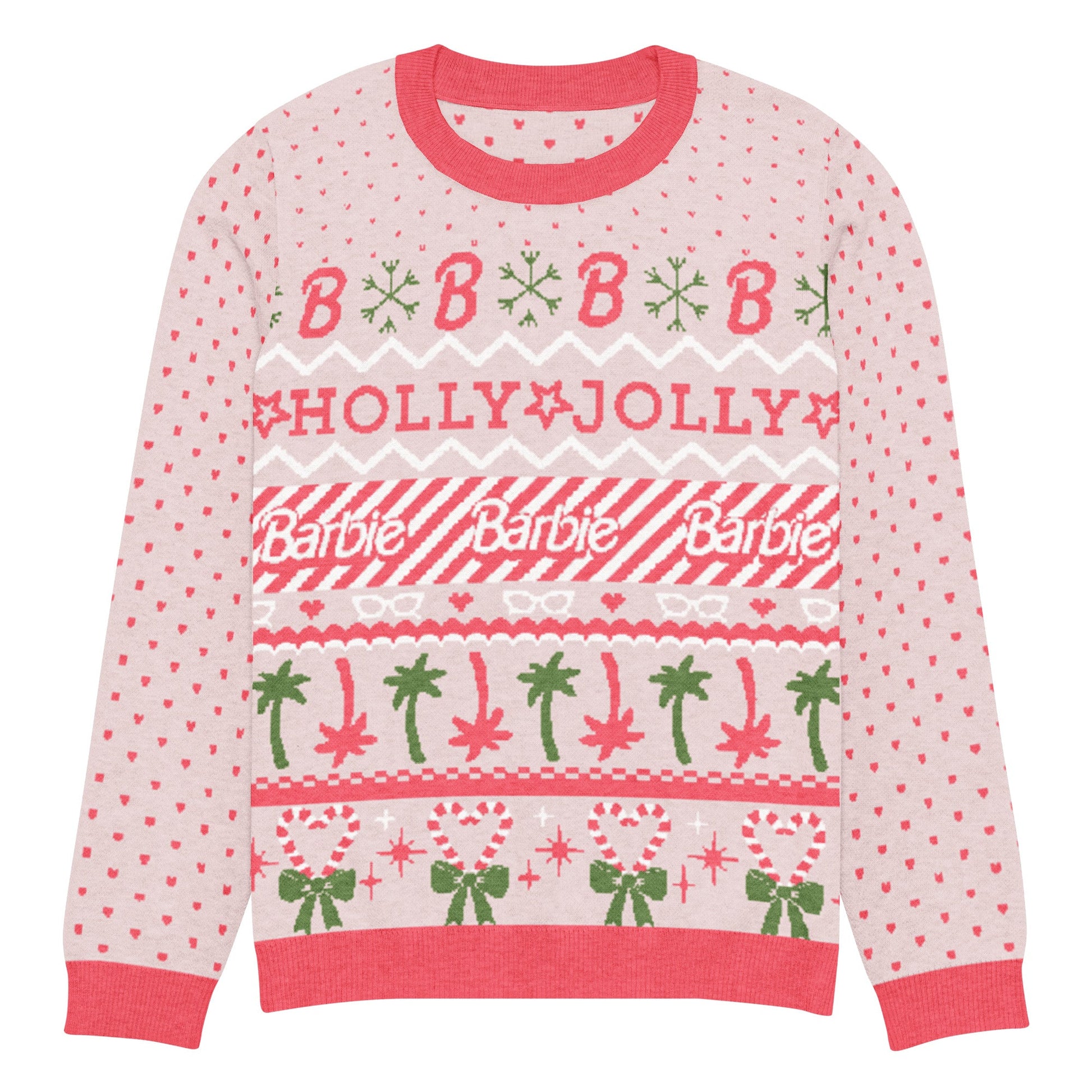 Barbie Holly Jolly Pink Ugly Sweater