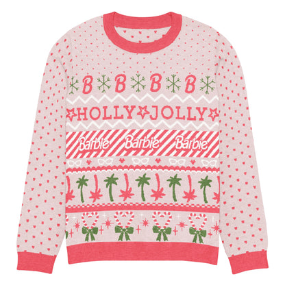Barbie Holly Jolly Pink Ugly Sweater