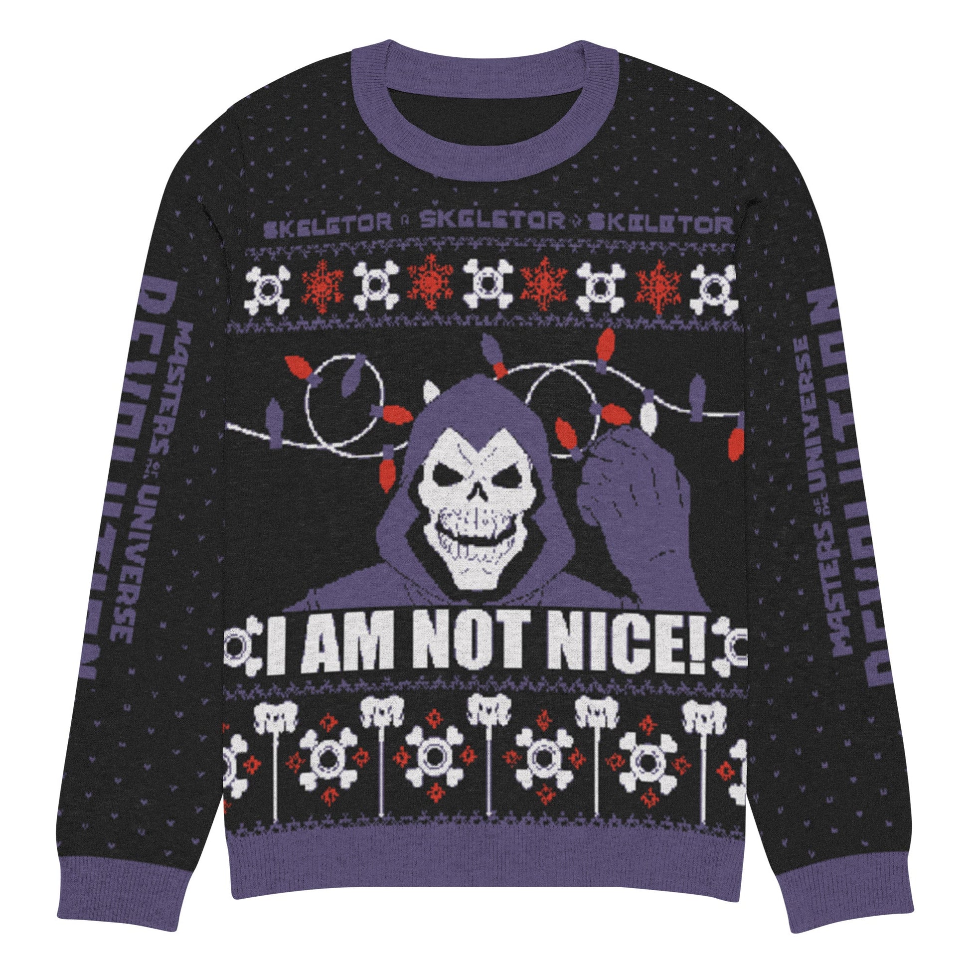 Masters of the Universe Skeletor Ugly Sweater - Áo Len Họa Tiết Giáng Sinh Độc Quyền Mattel - Hình ảnh sản phẩm