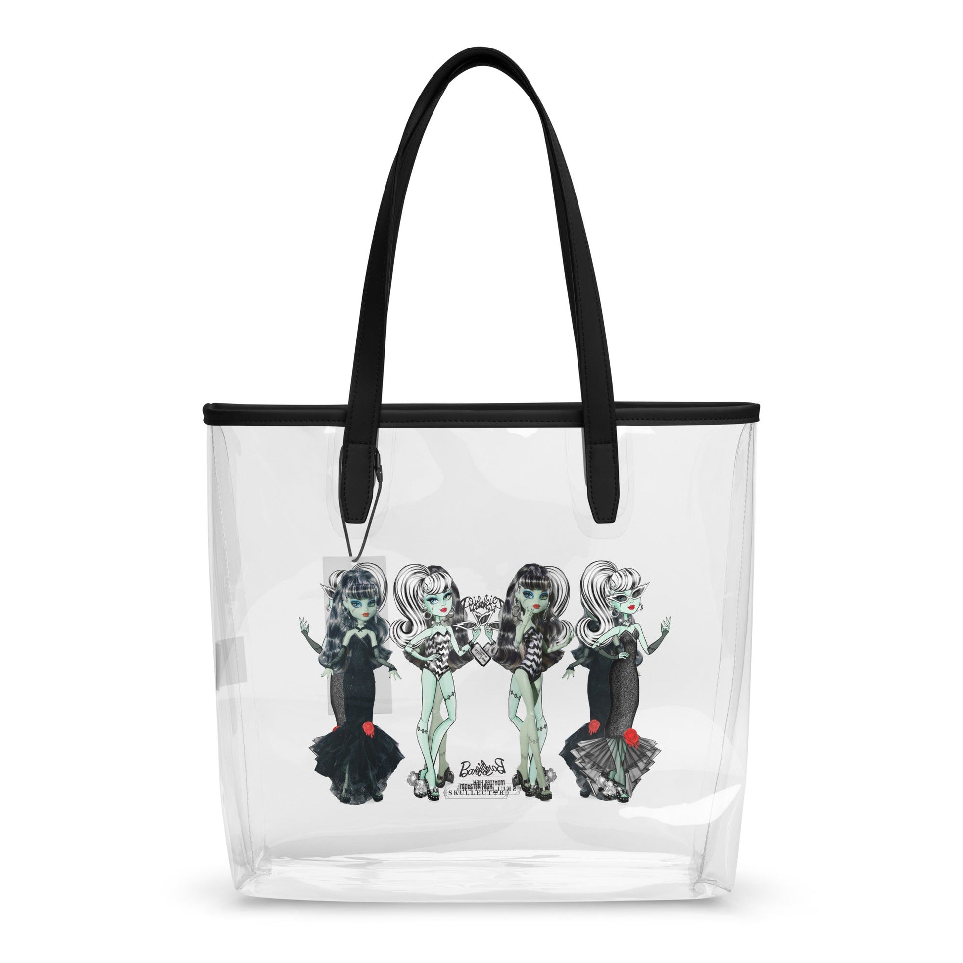 Monster High Barbie Frankie Barbie Clear Tote