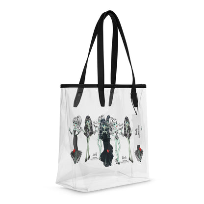 Monster High Barbie Frankie Barbie Clear Tote