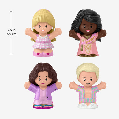 Little People Collector Barbie The Movie Special Edition Set - Bộ 4 Mô Hình Figure Sưu Tầm - Mattel HRK97 - Hình ảnh bổ sung 5
