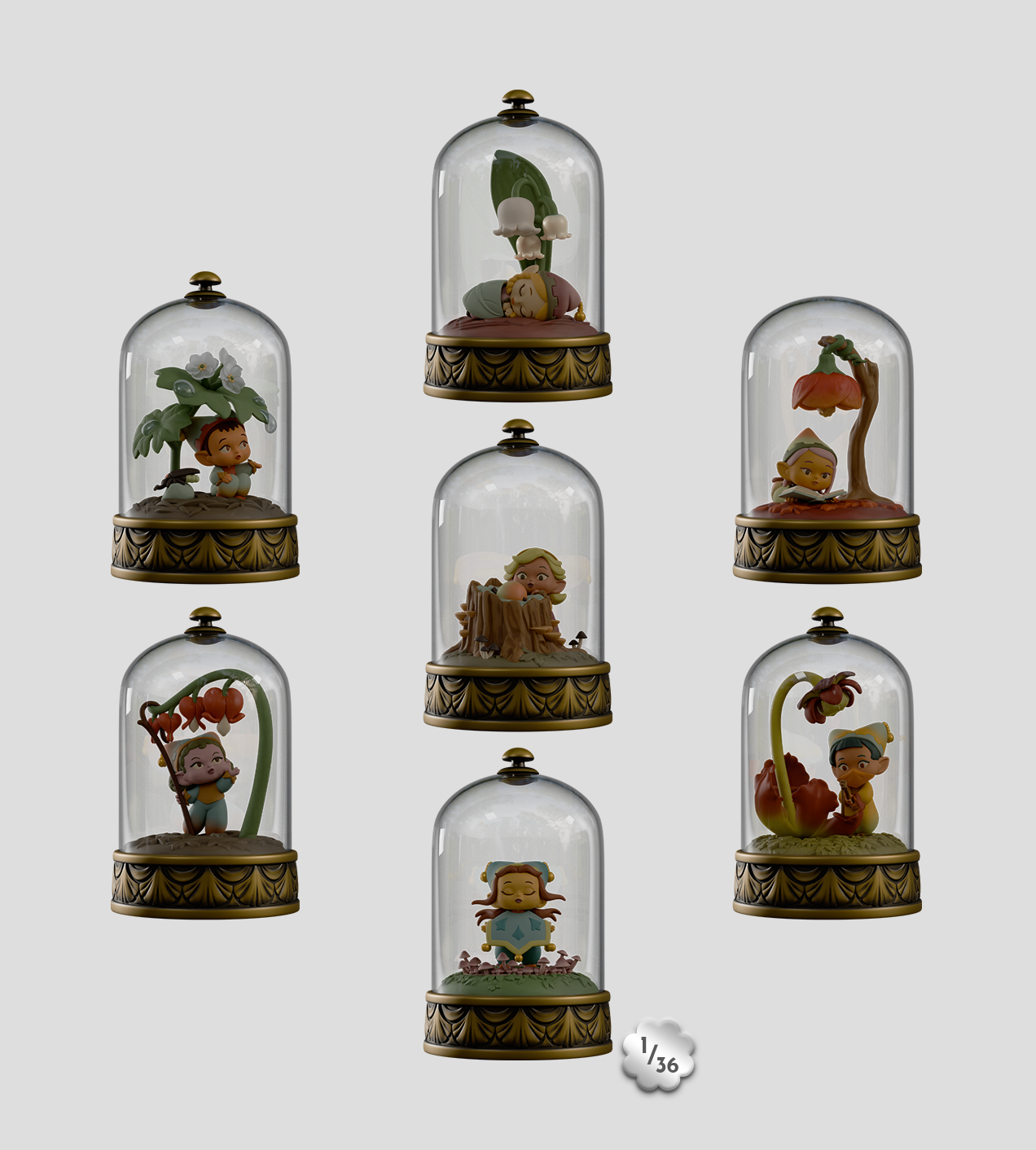 Kaleidos Creative - Cloche Fairies S1 | Mô Hình Blind Box Nghệ Thuật | Kaleidos Creative - Góc nhìn khác 3
