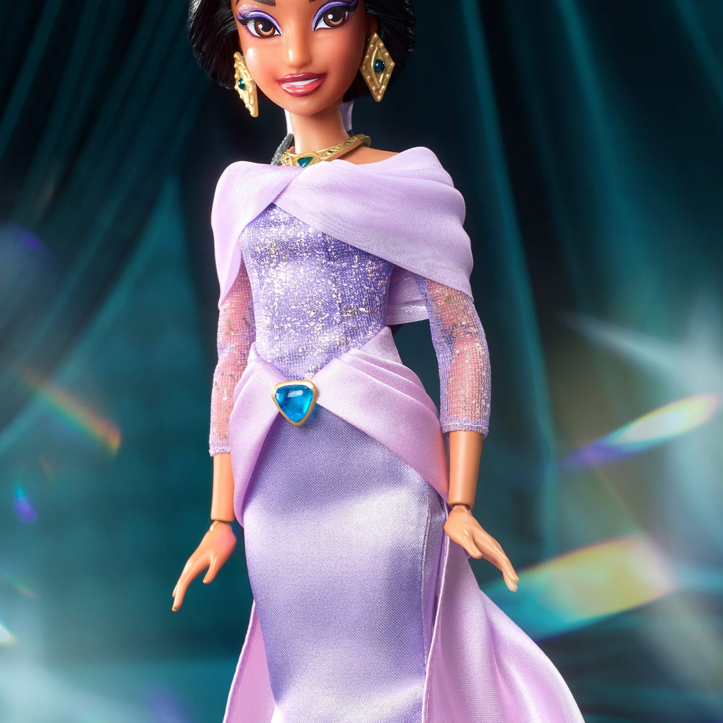Disney Collector Radiance Collection Jasmine Doll - Búp Bê Công Chúa Jasmine Sưu Tầm Cao Cấp - Mattel HLX65 - Hình ảnh bổ sung 4