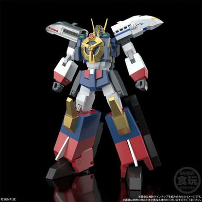 Combo of 3 SMP THE BRAVE EXPRESS MIGHT GAINE - Bộ 3 mô hình lắp ráp robot - Bandai Candy