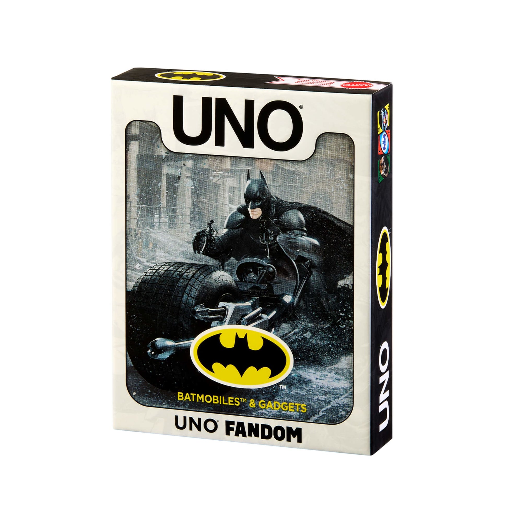 UNO Fandom Batman: Batmobiles & Gadgets Deck - Bộ Bài UNO Sưu Tầm Kỷ Niệm 85 Năm Batman - Mattel - Hình ảnh bổ sung 8