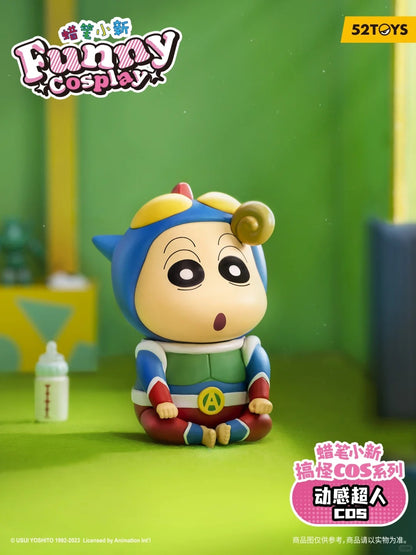Crayon Shin-chan Funny Cosplay Blind Box Series - Mô Hình Hộp Bí Mật - 52TOYS - Hình ảnh bổ sung 6