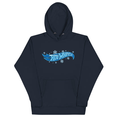 Hot Wheels Snowflake Gears Logo Navy Hoodie