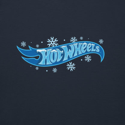 Hot Wheels Snowflake Gears Logo Navy Hoodie