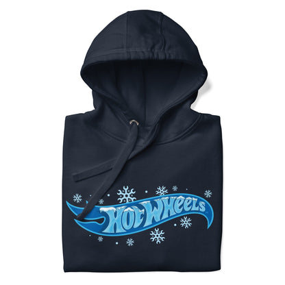 Hot Wheels Snowflake Gears Logo Navy Hoodie