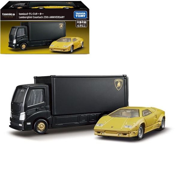 Tomica Premium Transporter Lamborghini Countach 25th Anniversary