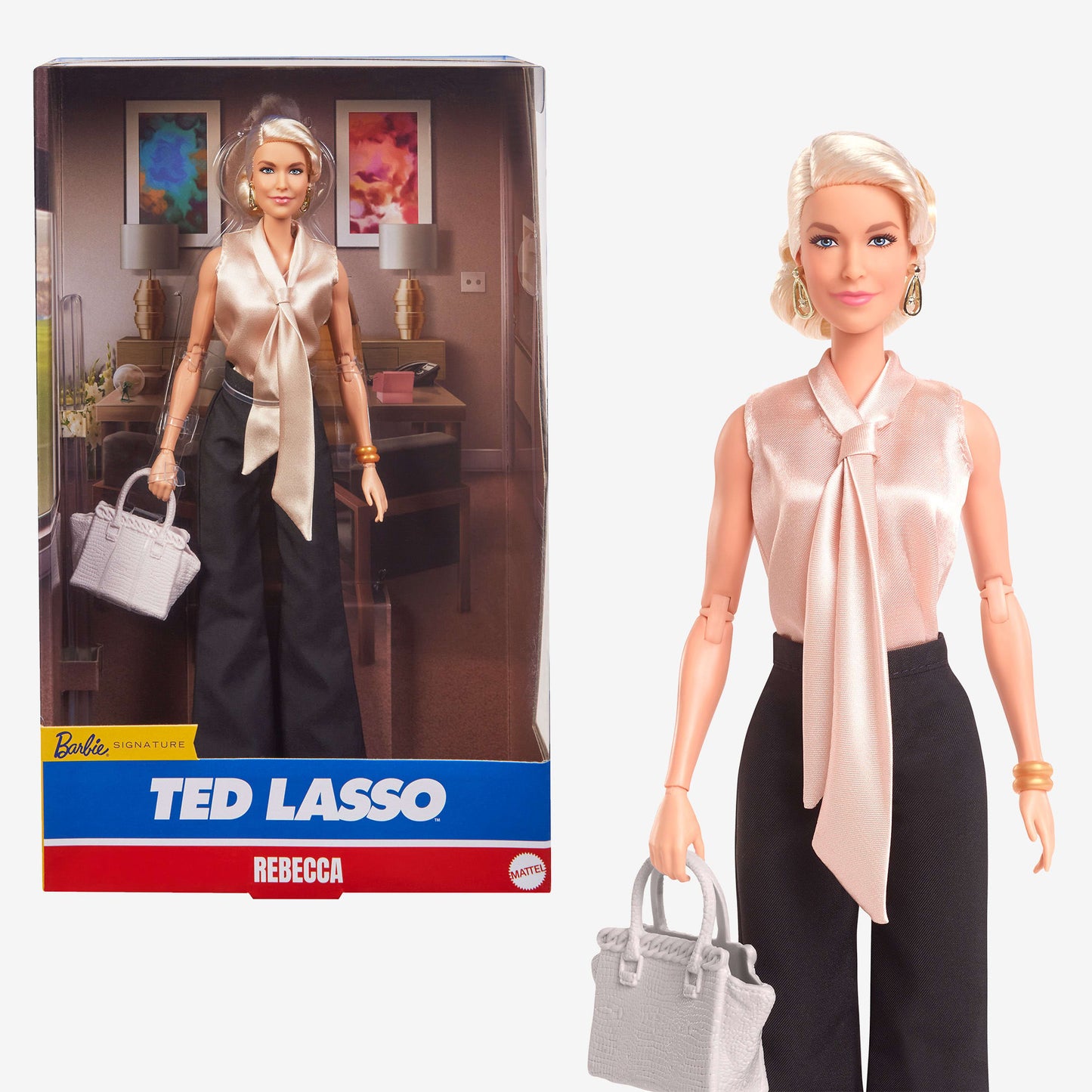 Barbie Signature Ted Lasso Rebecca Welton Doll - Búp Bê Sưu Tập Cao Cấp - Barbie