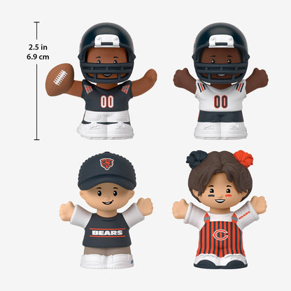 Little People Collector x NFL Chicago Bears Set - Bộ Figure Sưu Tầm Bóng Bầu Dục - Mattel - Hình ảnh bổ sung 9