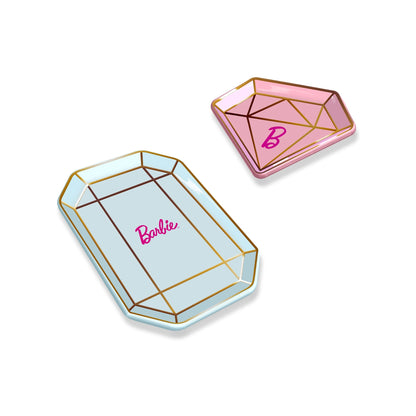 Barbie 1980's Ceramic Trinket Trays - Khay Sứ Đựng Trang Sức Cao Cấp - Mattel Creations - Hình ảnh sản phẩm