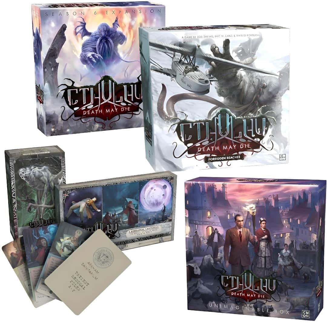 Cthulhu Death May Die: Forbidden Reaches All-Seeing Pledge (Kickstarter Pre-Order Special)