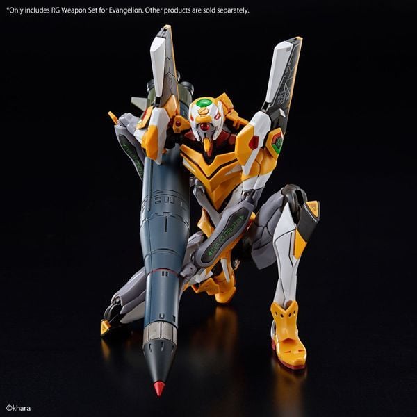 Weapon Set for Evangelion - RG - Vũ khí robot chính hãng Bandai