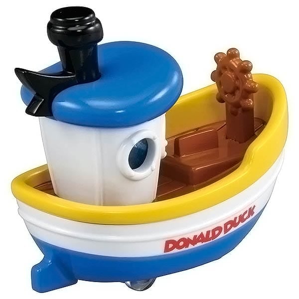 Tomica DT Ride On Disney RD-04 Donald Duck & Steam Boat