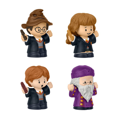 Little People Collector Harry Potter and the Sorcerer’s Stone Special Edition Figure Set - Bộ Mô Hình Sưu Tầm Phù Thủy Harry Potter - Mattel HVG45 - Hình ảnh bổ sung 4