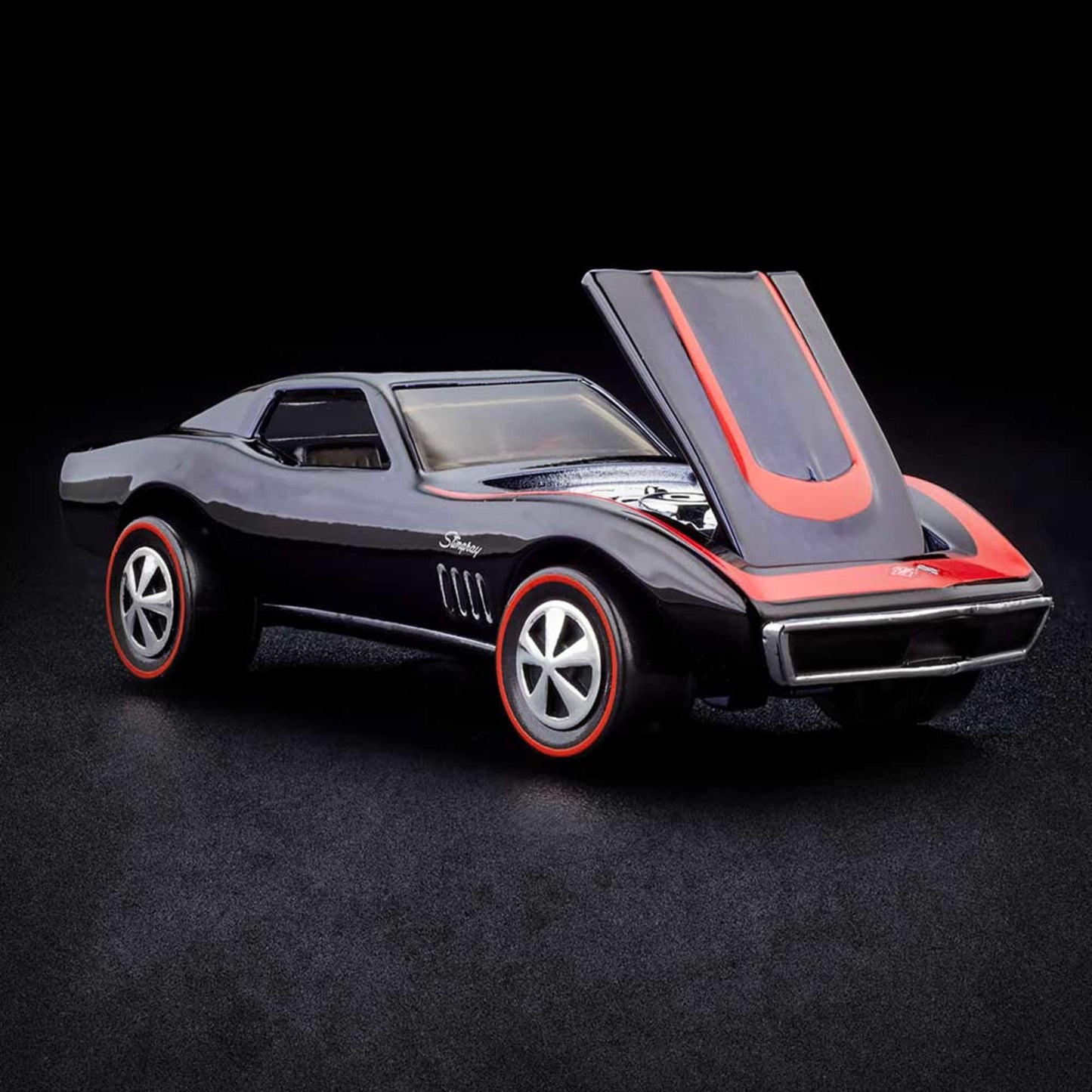 RLC Exclusive Custom Corvette Xe Mô Hình Tỉ Lệ 1:64 Hot Wheels HCK29 - Hình ảnh chi tiết 2